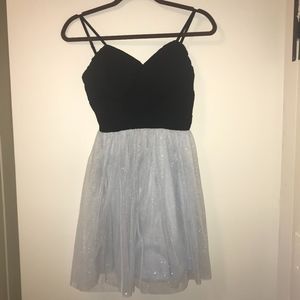 Light Blue Sparkly Dress